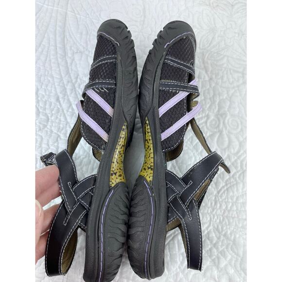 Jambu Women's Size 8 Brown/Pink All Terrain Design Strap Beach Vacation Sandals - Picture 8 of 10